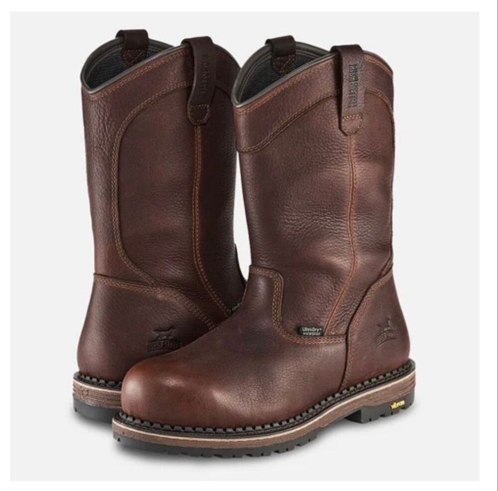 Red Wing Irish Setter 83988 Edgerton Waterproof Safety Boot 9.5 EE NEW